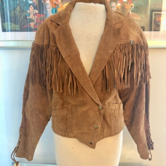 Minnetonka Jackets & Blazers - Vintage Minnetonka Fringe Tassel Seude Jacket